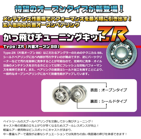 ヘッジホッグスタジオかっ飛びチューニングキットZR再入荷しました！！