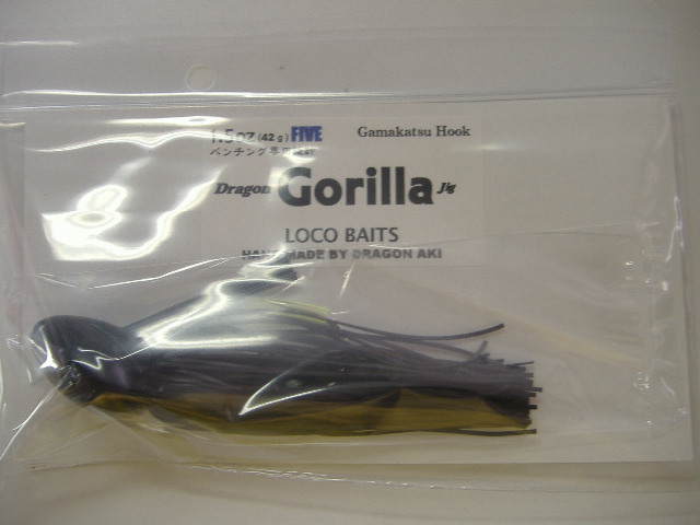 Dragon LURES（ドラゴンルアーズ） ゴリラジグ、ドラシャ入荷しました！！