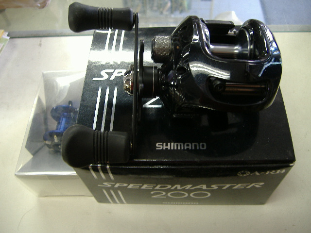 ＵＳＥＤロッド＆リールコーナーにシマノスピードマスター２００追加しました！！