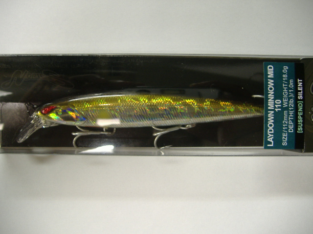 ノリーズレイダウンミノーＭＩＤ１１０サスペンド入荷しました！！