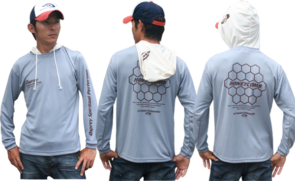 O.S.PフーデッドロングスリーブTシャツモデルII(速乾タイプ)入荷しました!!